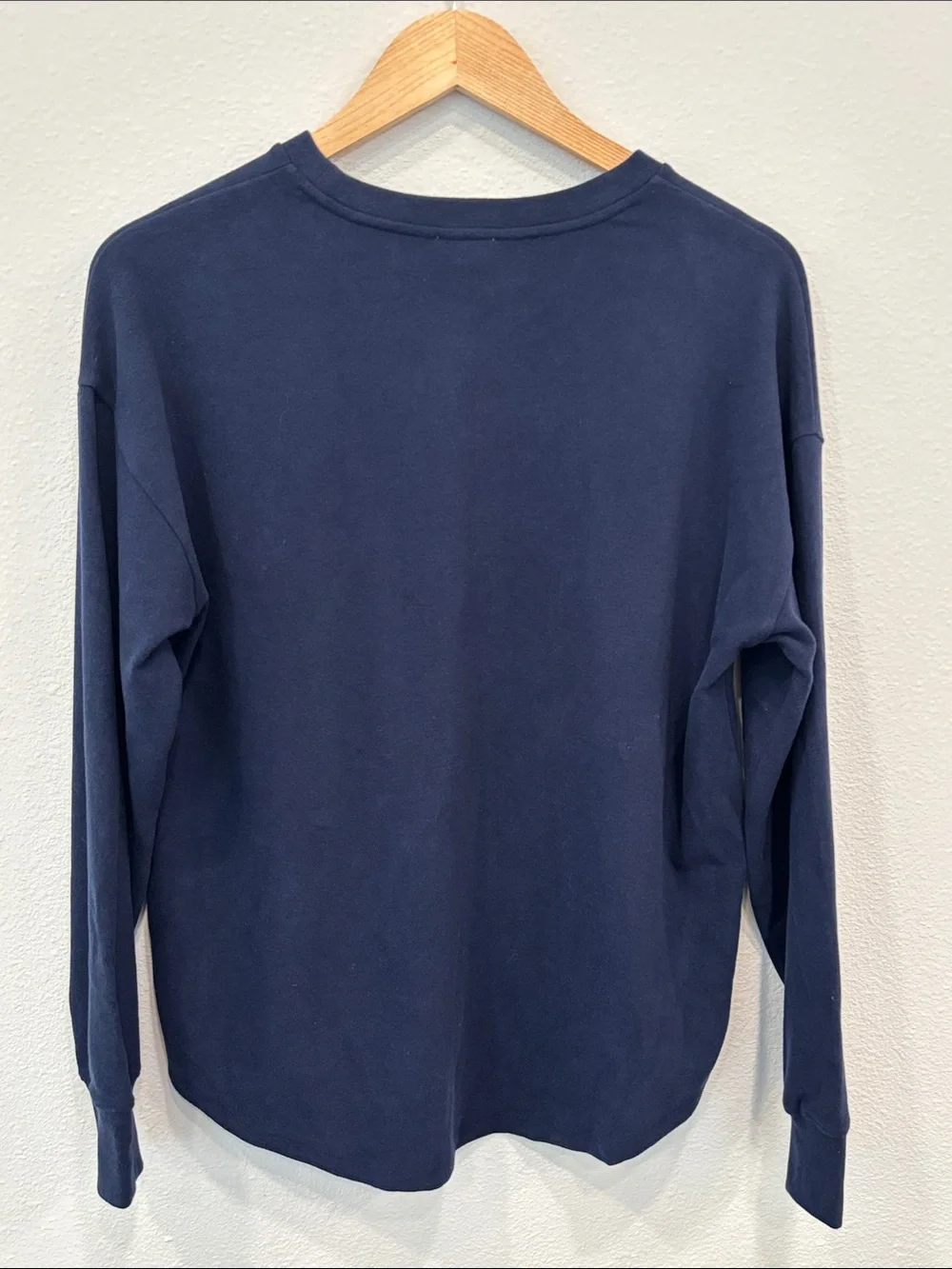 J. Crew Men’s Navy Crewneck Sweater - Classic Lightweight Pullover Size S